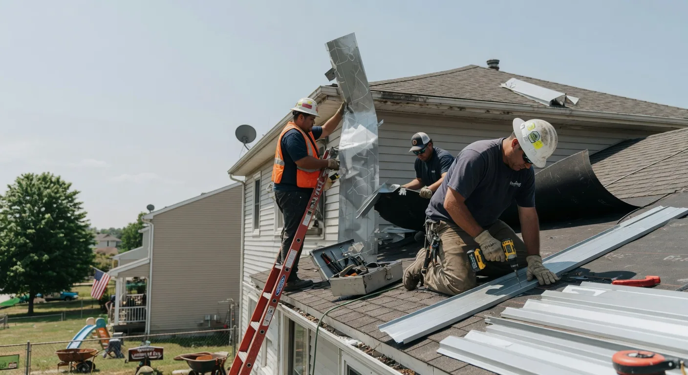 Metal Roof Repair in Cleo Springs, OK